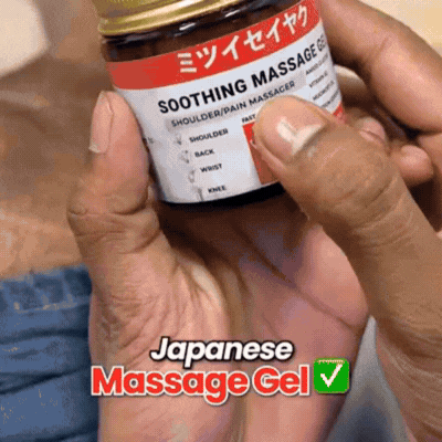 Japanese Gel for Body Aches Relief Gel